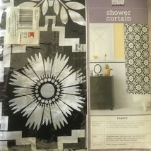 NEW Vtg Martha Stewart Cotton Fabric Shower Curtain 70&quot; x 72&quot; NIP - £35.10 GBP