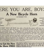 1916 Perry Mason Bicycle Automobile Horn Advertisement Bike Ephemera DWMYC1 - $15.98