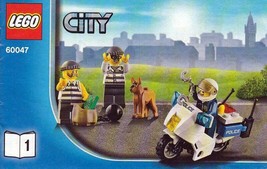 Instruction Books Only For LEGO CITY 60047 Police Station, Vehicles, Helicopter - £5.11 GBP
