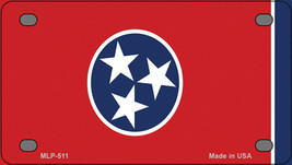 Tennessee State Flag Novelty Mini Metal License Plate Tag - £11.76 GBP