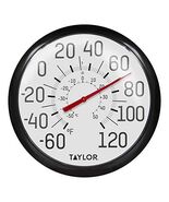 Taylor Precision Products Big and Bold Wall Thermometer, 13.25 inch, Black - €21,10 EUR