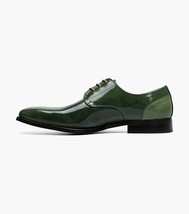 Stacy Adams Palmento Modified CapToe Oxford Dress Shoes Green Multi 25740-340 image 4
