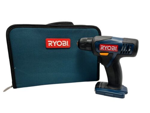 Primary image for Ryobi CD100 3/8" (10mm) 12V Cordless Drill Driver Bare Tool & Genuine Case