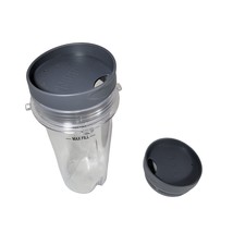 Ninja Nutri Ninja 16 oz Cup With Two Lids BL660 BL663 BL740 BL780 BL810 ... - $12.75 CAD
