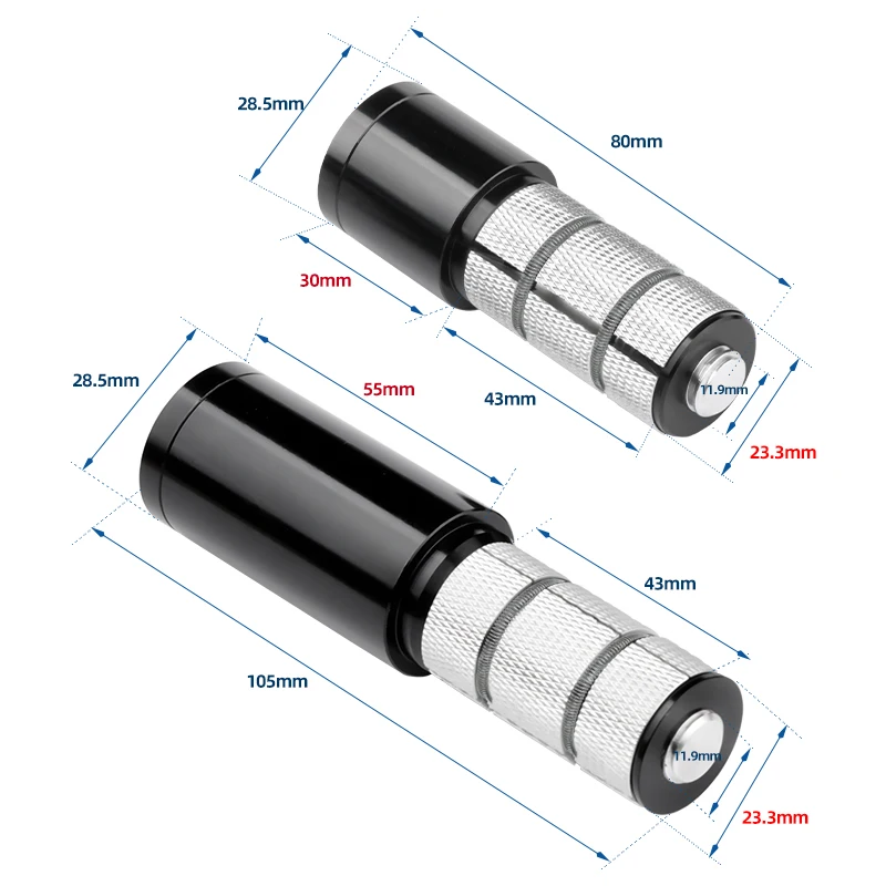 Sporting Bicycle Handlebar Stem Height Extender CNC-Ahined Anodized Alloy Adapte - £29.57 GBP