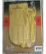 Two (2) Pair Plainsman™ Premium Cabretta Leather Gloves ~ Extra Large-XL... - $37.40