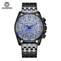  Men&#39;s Quartz Watch - Waterproof Chronograph Wristwatch LK734825580736 - £33.97 GBP