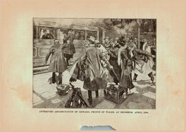 Antique 1910 Print The Life Of King Edward VII and Career of King George... - €17,28 EUR