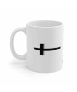 White Ceramic Mug &quot;Always Pray at 110%&quot; 11oz or 15 oz - $277.25 MXN+