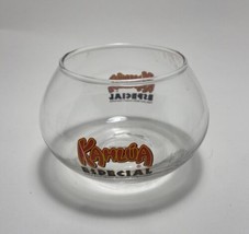 Kahlua Especial Fishbowl Glass Barware Cocktail 3 inch - £11.03 GBP