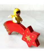 Vintage Steinbach Shooting Star Wooden Christmas Ornament Made in German... - $23.70