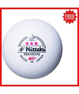3 Pack Nitaku International Certified Table Tennis Balls - 40mm, Plastic - $660.61 MXN