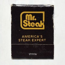 Mr. Steak Steakhouse Store Restaurant Chain Match Book Matchbook - $2.95