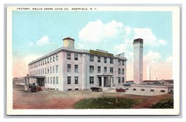 Welch Grape Juice Co Factory Westfield New York NY UNP WB Postcard B18 - £4.23 GBP