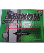 Srixon Soft Feel Golf Balls  1 Dozen Pure White Brand New Low Longer Dis... - £21.79 GBP