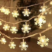 Battery Operated Christmas String Lights LED Fairy Outdoor Decoration Pa... - £20.65 GBP