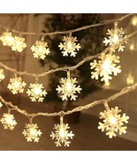 Battery Operated Christmas String Lights LED Fairy Outdoor Decoration Pa... - £20.46 GBP