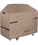 BBQ Gas Grill Cover 64&quot; Waterproof Brown for Weber Nexgrill Char-Broil B... - $72.24
