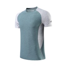 2022 New  Clothing fitness Running t shirt men O-neck t-shirt spandex bodybuildi - £90.09 GBP