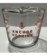 Anchor Hocking Measuring Cup 2 Cups 16 Oz 500 ML Tempered Glass Microwav... - $13.33 CAD