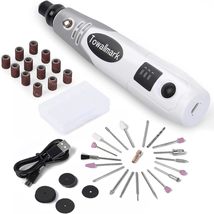 Towallmark Rotary Tool Kit, Rechargeable and Cordless, 50 Accessories,, ... - £9.36 GBP