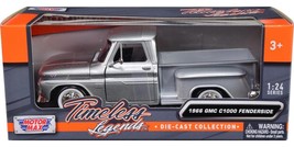 1966 GMC C1000 Fenderside Pickup Truck Silver Metallic Timeless Legends ... - $35.32