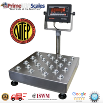 OP-915-BT NTEP Ball Top Bench Scale 18&quot;x18&quot; 500 lb x .1 lb with a 5 Yr Warranty - £1,038.36 GBP