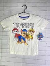 Nickelodeon Paw Patrol Top Pups Short Sleeve Tee T-Shirt Top Kids Boys G... - £11.87 GBP