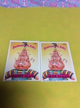 1987 Topps Garbage Pail Kids Series 7 Manny Heads 284a &amp; Max Stacks 284b... - $9.95