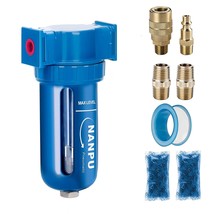 Nanpu Zinc Alloy Desiccant Dryer, Compressed Air In Line Filter, Moisture Water - £38.66 GBP