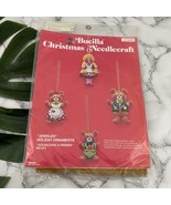 Bucilla Christmas Needlecraft Jeweled Holiday Ornament Goldilocks Kit Ne... - $28.70