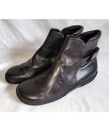 Soft Walk Ankle Boots Oxnard Comfort Womens Size 9M Dark Brown Leather - £38.88 GBP