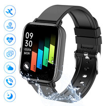 Smart Watch Touch Bluetooth Heart Rate Fitness Sport Waterproof For Android Ios - £29.56 GBP