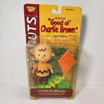 Vintage Memory Lane Good Ol Charlie Brown Kite Tree Peanuts Gang Figure Set 2002 - £12.43 GBP