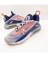 Nike Men’s Air Max 2090 ‘USA’ Blue Red Running Shoes Sneakers CT2010-100 Size 10 - $44.99