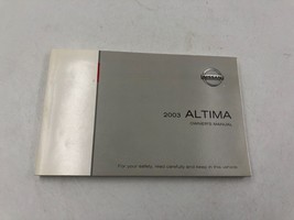 2003 Nissan Altima Owners Manual OEM C02B09050 - £24.95 GBP