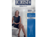 Jobst Ultrasheer Knee High Closed Toe Socks-15-20 mmHg Large Black - £18.78 GBP