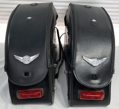 Saddlemen saddle bags leather - $74.13