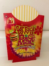 Vtg 1998 McDonald&#39;s Big Mac 30th Anniversary French Fry Container Box SCARCE NOS - £56.29 GBP