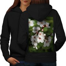 Cherry Blossom Sweatshirt Hoody Beautiful Tree Women Hoodie Back - £17.57 GBP