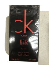Calvin Klein CK One Red Cologne 3.4 Oz Eau De Toilette Spray - £159.85 GBP