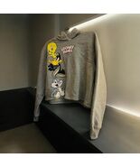 Gray Warner Bros. Looney Tunes Pull Over Hoodies for Juniors Sm  L 11/13 - €2,20 EUR