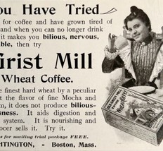Old Grist Mill Coffee 1897 Advertisement Victorian Entire Wheat Beverage DWFF19 - £13.87 GBP