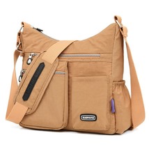 Fashion Shoulder Ladies Bag Nylon High Capacity Casual Portable Bag Waterproof W - £30.08 GBP