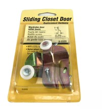 Prime-Line Sliding Wardrobe Door Roller  Replacement Hardware N-6509 1/2&quot; Offset - £4.79 GBP