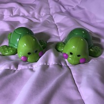 Fisher Price Amazing Animals Lot Of 2 Green Sea Turtles Sensory Toddler ... - $19.95