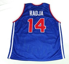Dino Radja #14 Jugoslavija Yugoslavia Basketball Jersey New Sewn Blue Any Size image 5