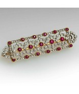 2CT Marquise Cut Ruby 14K Yellow Gold Finish Vintage Wedding Engagement ... - $207.41 CAD