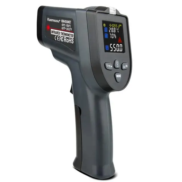 Digital Infrared Thermometer Single/Double Laser Non-Contact Thermometro  Indust - £127.05 GBP