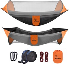 Outerman Camping Hammock, Portable Single Hammock With Tree Straps,, Hiking. - £31.10 GBP